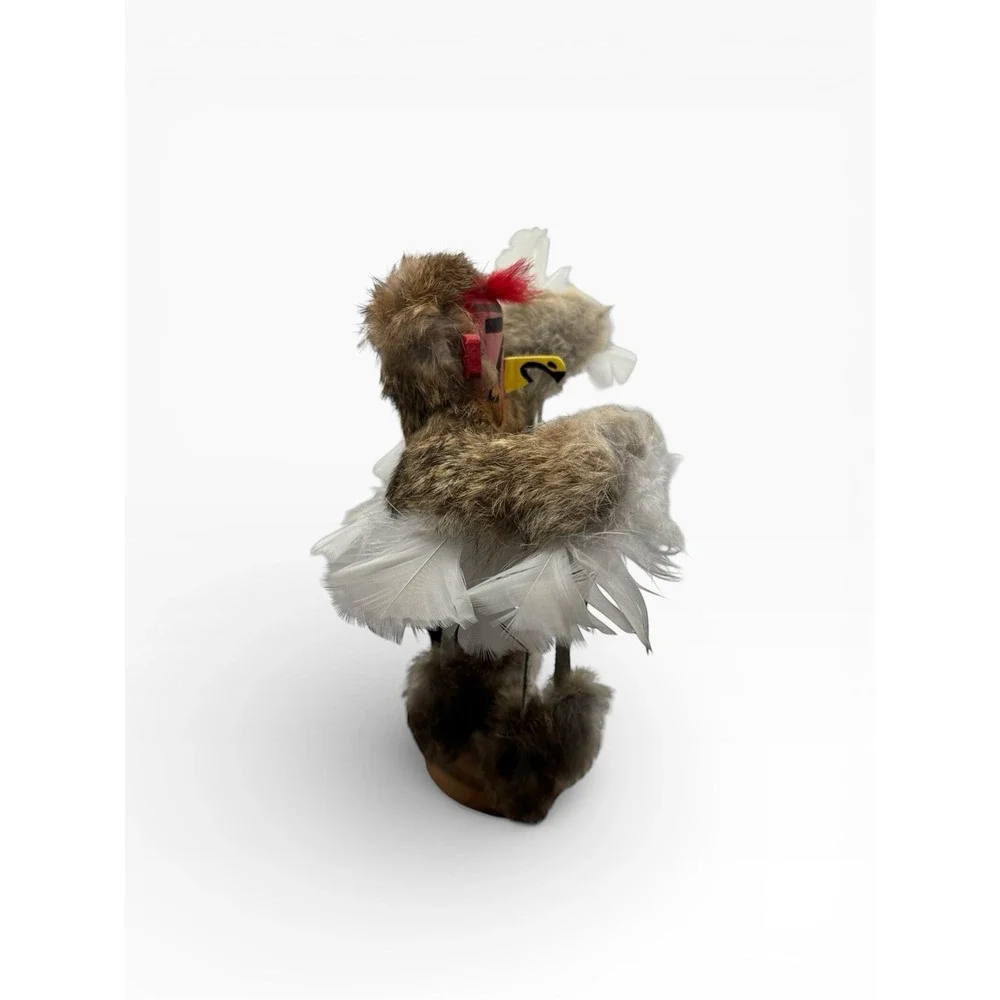 Native American–inspired Red-tailed Hawk Kachina‎ Doll